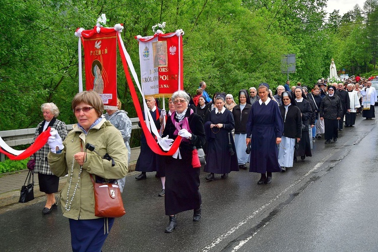 Pani Fatimska na ulicach Zakopanego