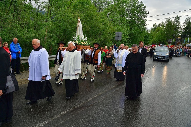 Pani Fatimska na ulicach Zakopanego