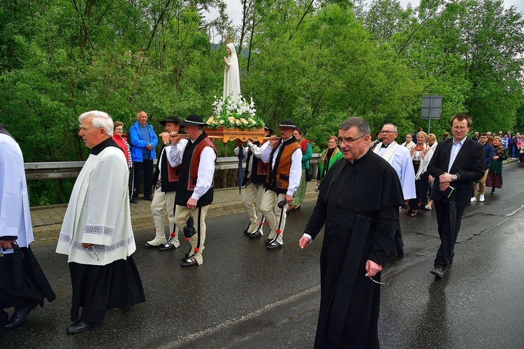 Pani Fatimska na ulicach Zakopanego