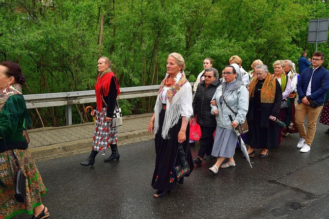 Pani Fatimska na ulicach Zakopanego