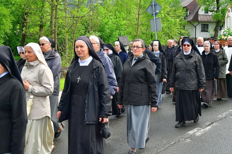 Pani Fatimska na ulicach Zakopanego