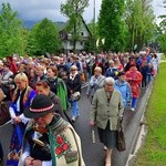 Pani Fatimska na ulicach Zakopanego