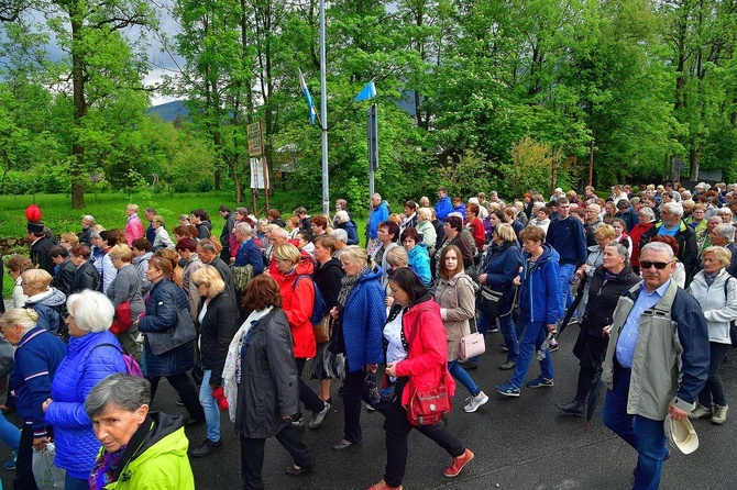 Pani Fatimska na ulicach Zakopanego