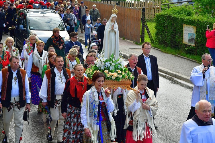 Pani Fatimska na ulicach Zakopanego