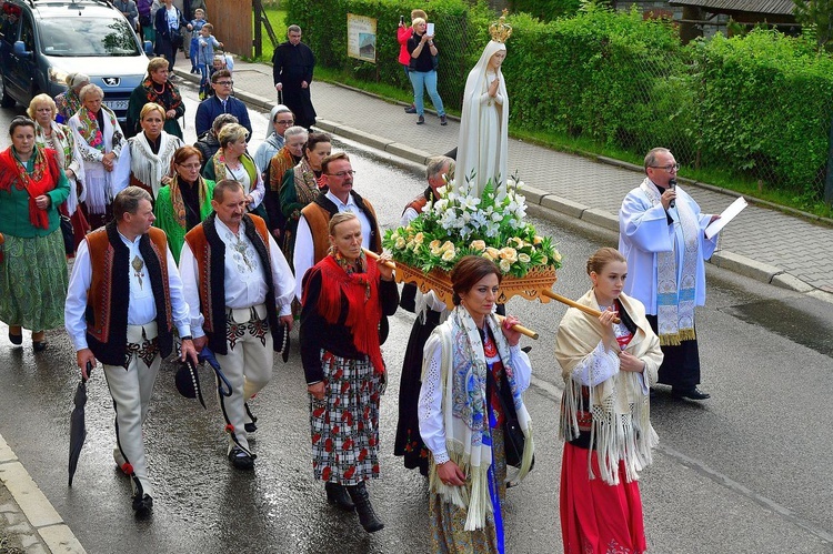 Pani Fatimska na ulicach Zakopanego