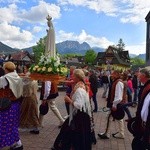 Pani Fatimska na ulicach Zakopanego