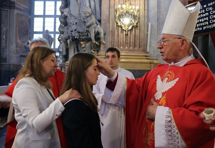 Bierzmowanie w Zesłanie Ducha Świętego