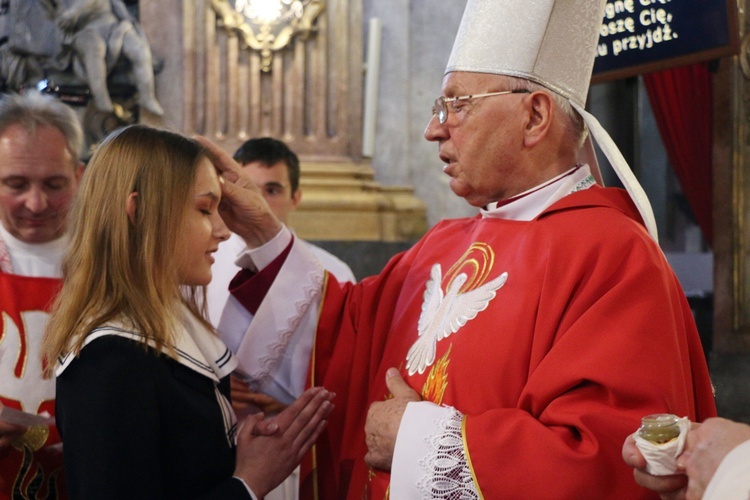 Bierzmowanie w Zesłanie Ducha Świętego