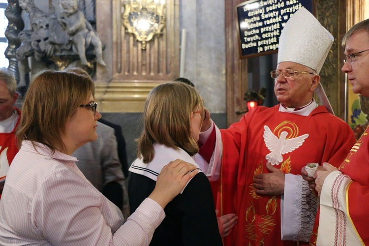 Bierzmowanie w Zesłanie Ducha Świętego