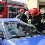 Pokazy działania strażaków 