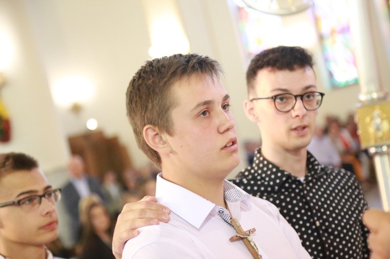 Bierzmowanie u MB Anielskiej w Dębicy