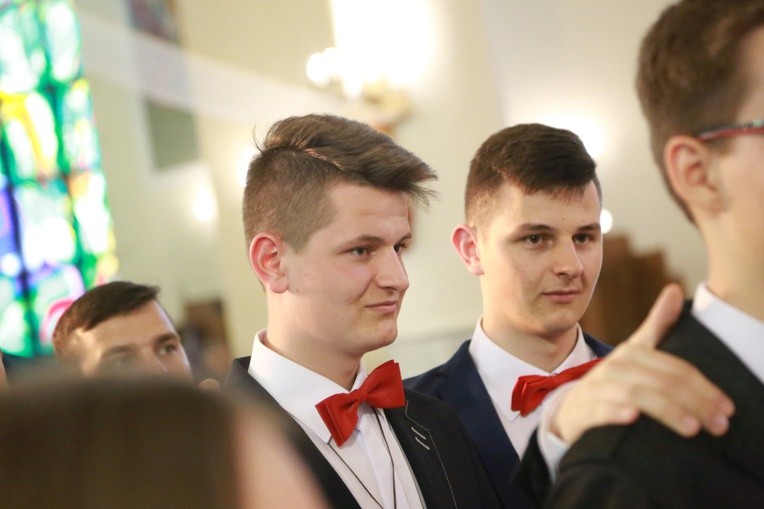 Bierzmowanie u MB Anielskiej w Dębicy