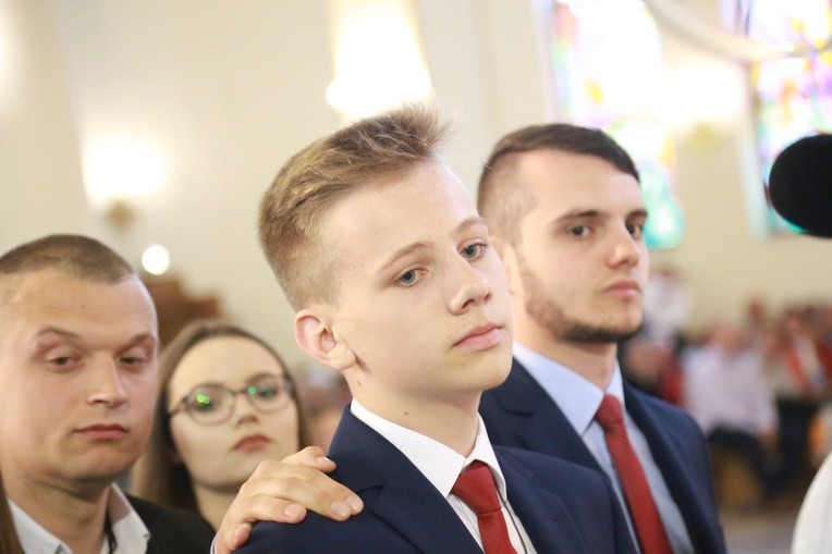 Bierzmowanie u MB Anielskiej w Dębicy