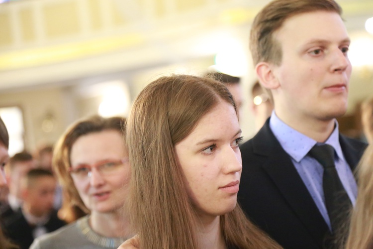 Bierzmowanie u MB Anielskiej w Dębicy