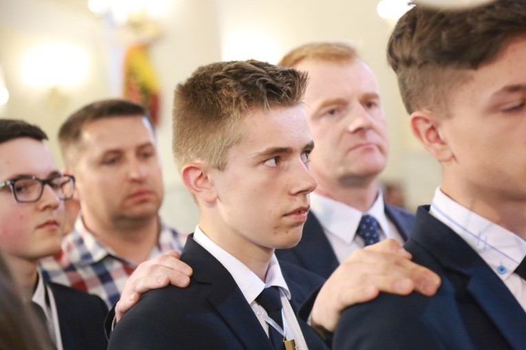 Bierzmowanie u MB Anielskiej w Dębicy