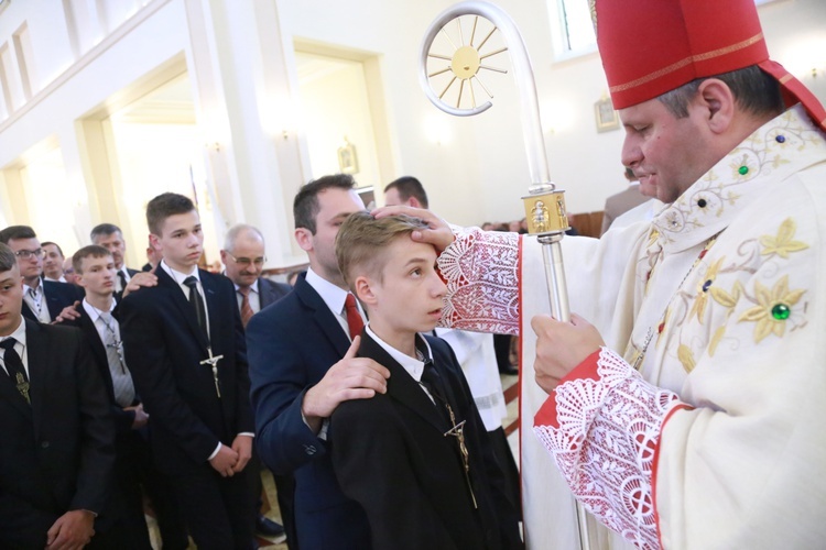 Bierzmowanie w Straszęcinie