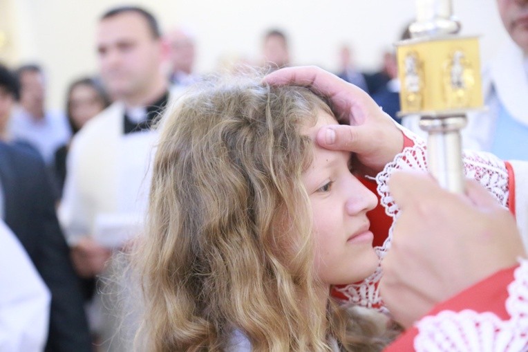 Bierzmowanie w Straszęcinie