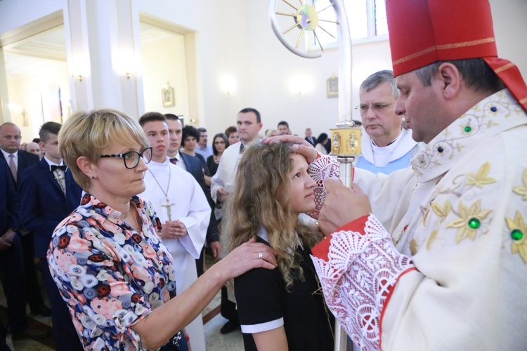 Bierzmowanie w Straszęcinie