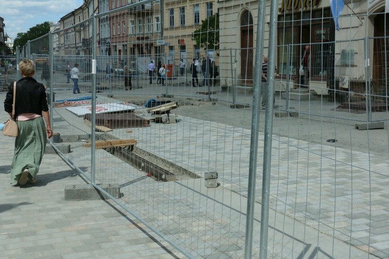 Remont na lubelskim deptaku