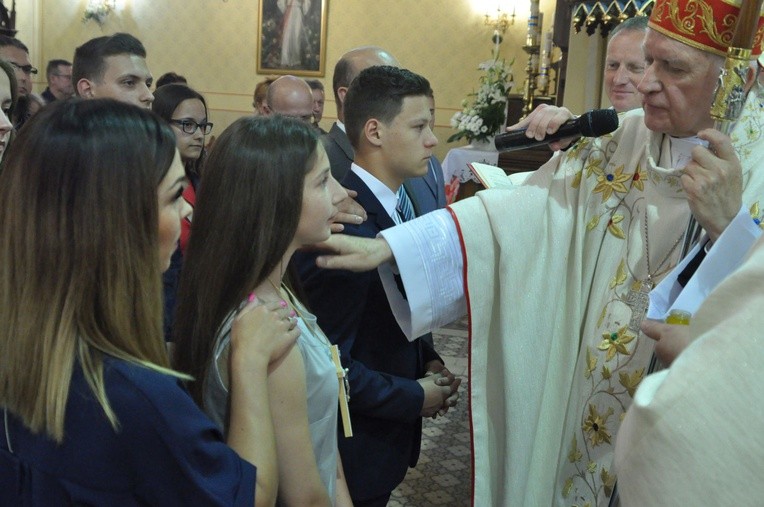 Bierzmowanie w Cikowicach