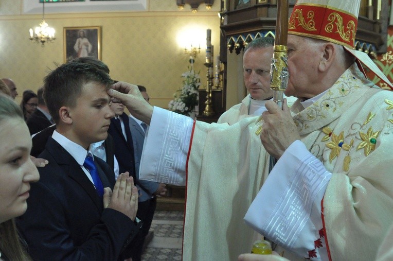 Bierzmowanie w Cikowicach