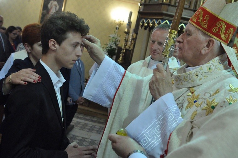 Bierzmowanie w Cikowicach