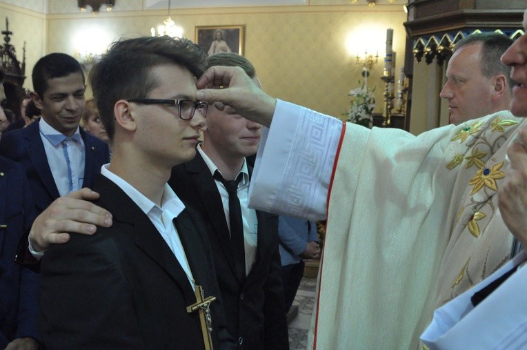 Bierzmowanie w Cikowicach