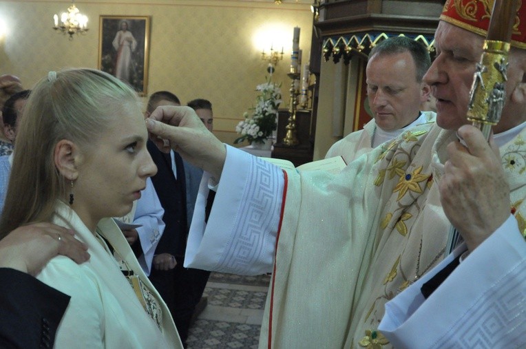 Bierzmowanie w Cikowicach