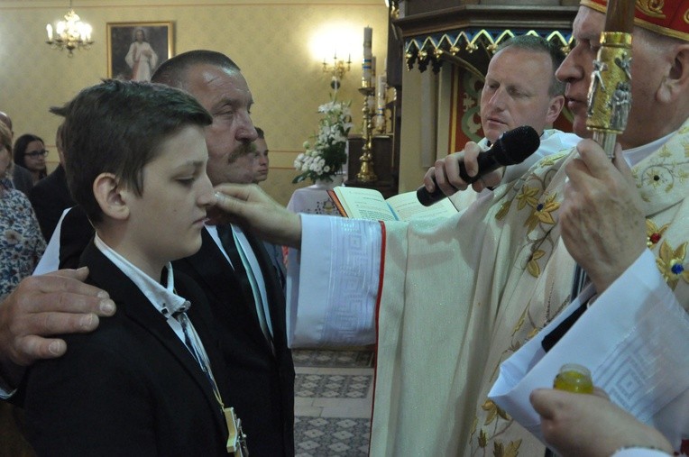 Bierzmowanie w Cikowicach