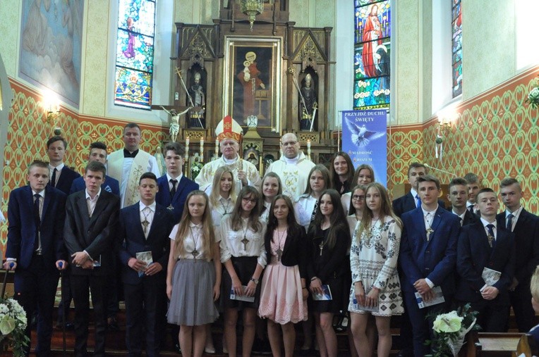 Bierzmowanie w Cikowicach