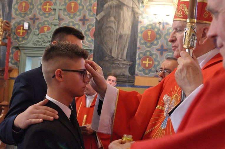 Bierzmowanie w Sobolowie