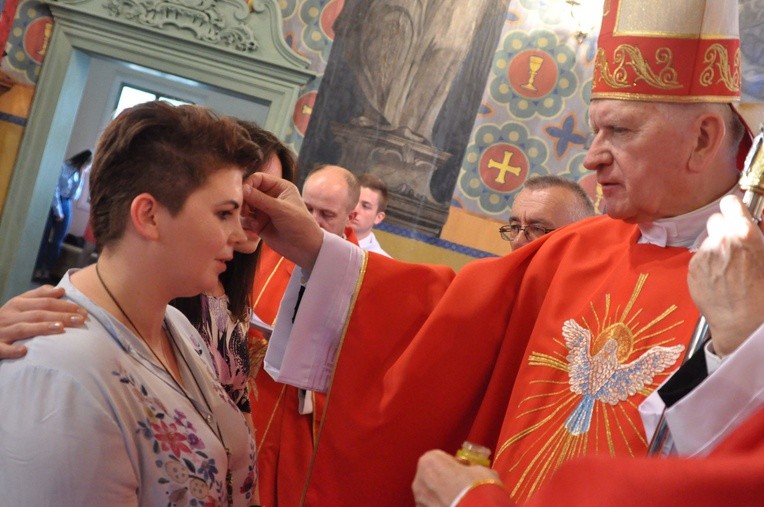 Bierzmowanie w Sobolowie