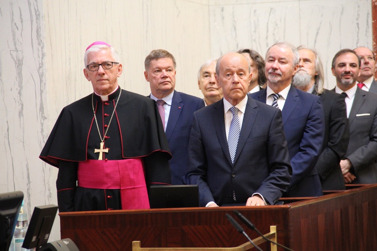 53. sesja Sejmiku Województwa Śląskiego z okazji 50. rocznica powstania Uniwersytetu Śląskiego