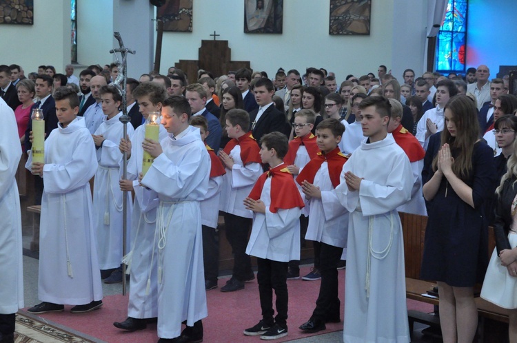 Bierzmowanie u św. Pawła w Bochni