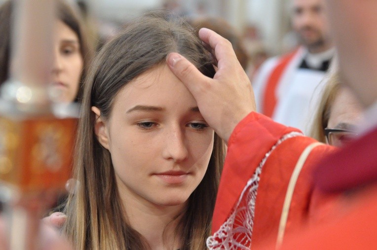 Bierzmowanie w Dąbrowie Tarnowskiej