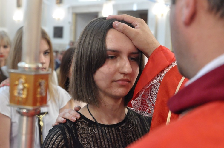 Bierzmowanie w Dąbrowie Tarnowskiej