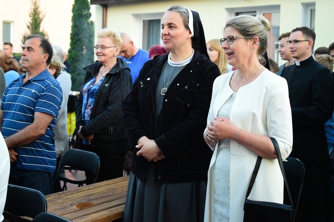 Poświęcenie ogrodu biblijnego w Lidzbarku Warmińskim