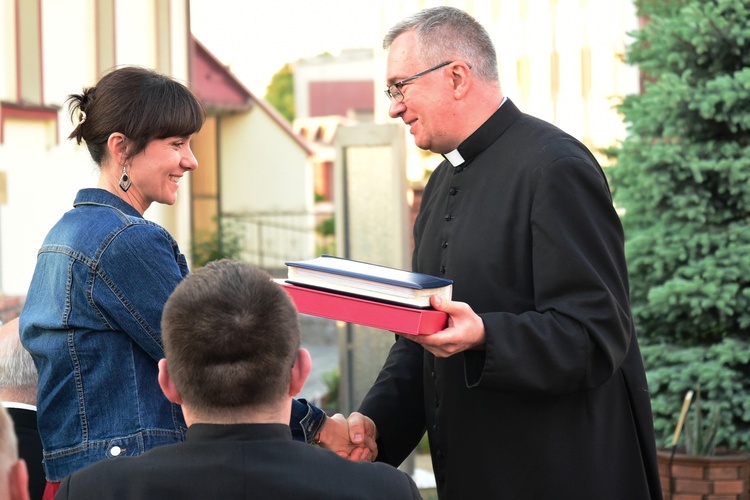 Poświęcenie ogrodu biblijnego w Lidzbarku Warmińskim