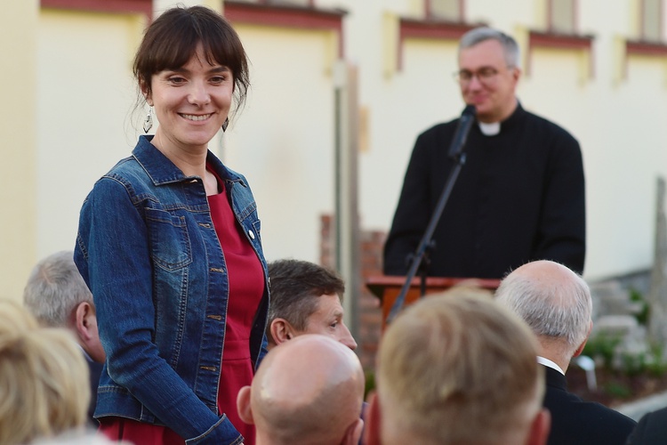 Poświęcenie ogrodu biblijnego w Lidzbarku Warmińskim