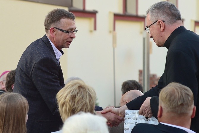 Poświęcenie ogrodu biblijnego w Lidzbarku Warmińskim