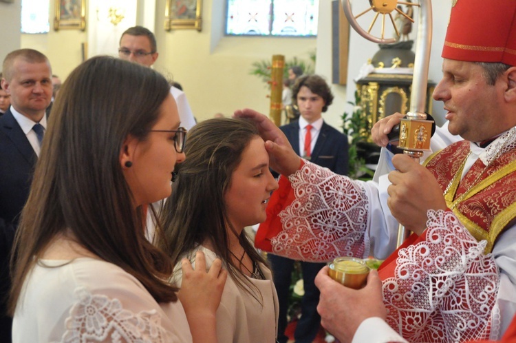 Bierzmowanie w Oleśnie