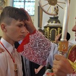 Bierzmowanie w Oleśnie