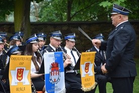 Koncert zagrała Orkiestra Dęta pod batutą Szczepana Bieszczada