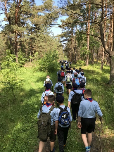 Spotkanie skautów w Ustce