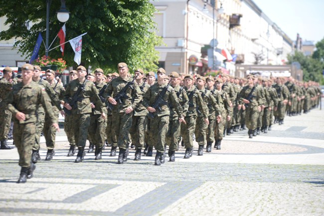 Przysięga WOT w Radomiu