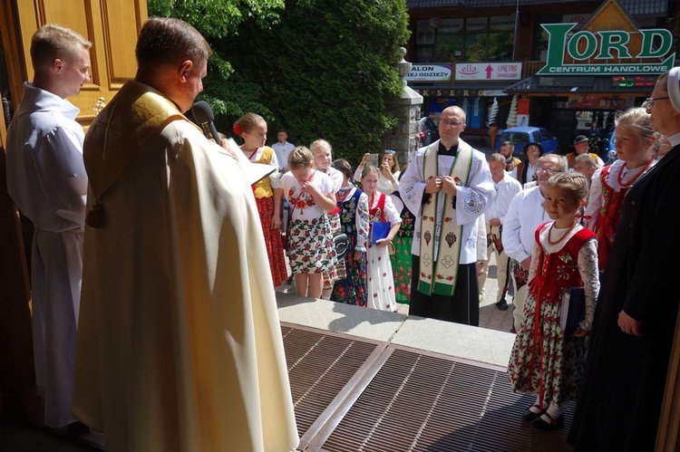 Prymicje kapłańskie w Poroninie