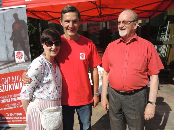 5. Marsz dla Życia i Rodziny w Bielsku-Białej 2018 - festyn Caritas