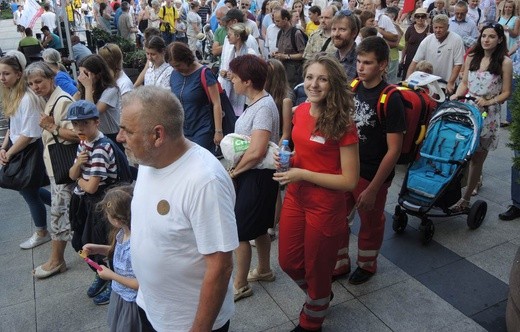 5. Marsz dla Życia i Rodziny w Bielsku-Białej 2018 - na trasie