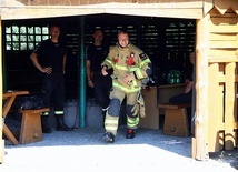 Ćwiczenia strażaków JRGH