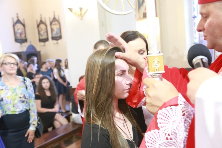 Bierzmowanie w Laskowej